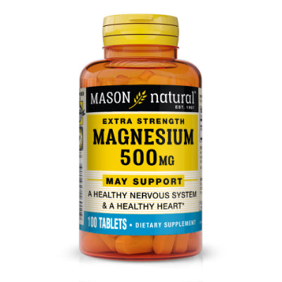 Mason Magnesium 500 mg 100 Capsules