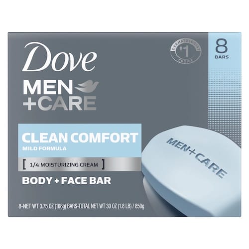 Dove Men+Care Soap Clean Comfort x8