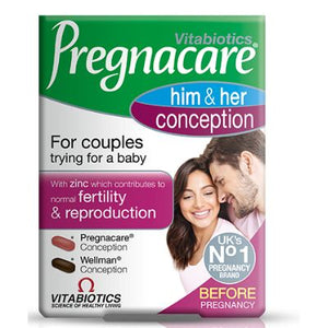 Pregnacare His & Her Conception 60 Tablets