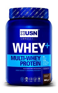 USN Whey+ Multi-Whey Protein Chocolate 908 g