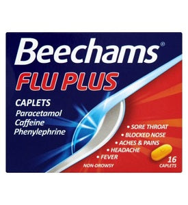 Beechams Flu Plus 16 Caplets