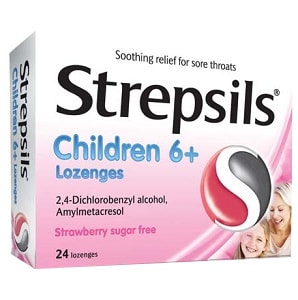 Strepsils For Children 6+ 24 Lozenges