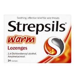 Strepsils Warm 24 Lozenges