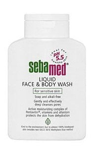 Sebamed Liquid Face & Body Wash Olive 200 ml
