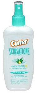 Cutter Skinsastions Insect Repellent Aloe & Vitamin E 177 ml