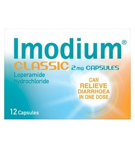 Imodium Classic 2 mg 12 Capsules