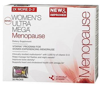 GNC Women's Ultra Mega Menopause x30