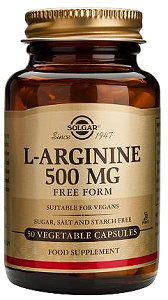 Solgar L-Arginine 500 mg 50 Capsules