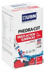 USN Phedra-Cut Multi-Action Slim Packs Berry Flavour 100 g 20 Sachets