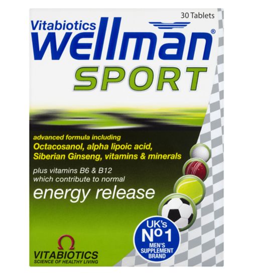 WellMan Sport 30 Tablets