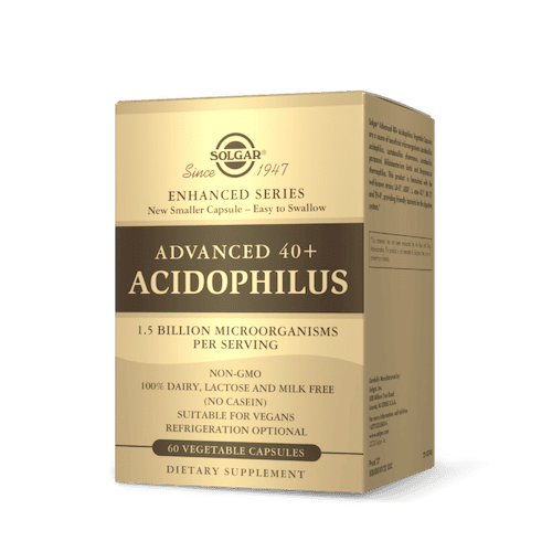 Solgar Advanced Acidophilus 40+ 60 Capsules