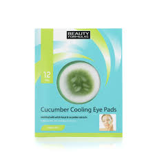 Beauty Formulas Cucumber Cooling Eye Pads x12