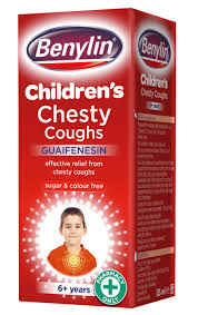 2 year store old chesty cough