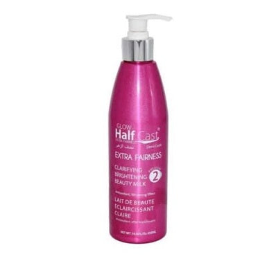 Glow Half Cast Extra Fairness Clarifying Brightening Beauty Milk 450 ml