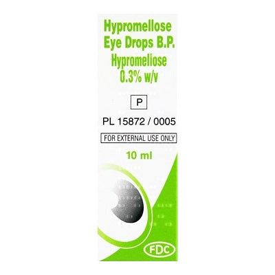 Hypromellose 0.3% Eye Drops 10 ml