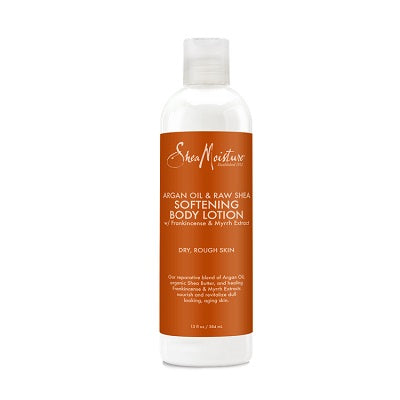 Shea Moisture Argan Oil & Raw Shea Body Lotion Anti-Ageing & Softening 384 ml