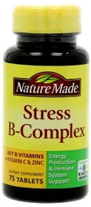 Nature Made Stress-B-Complex 75 Tablets