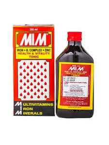 MIM Multivitamin, Iron, Minerals Tonic 300 ml