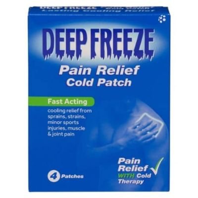 Deep Freeze Cold Patch x4