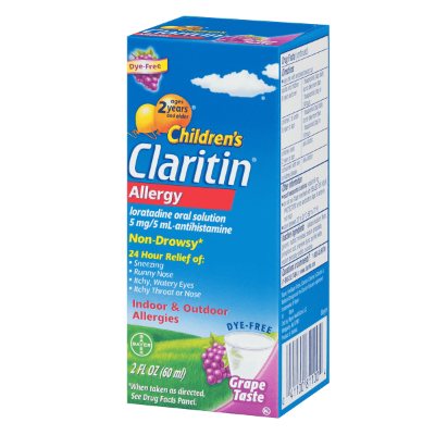 Claritine Allergy Non-Drowsy Syrup 100 ml