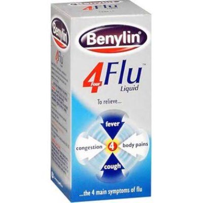 Benylin 4 Flu Liquid 100 ml