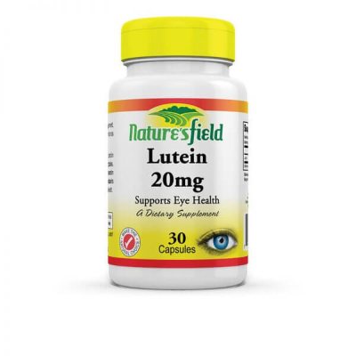 Nature's Field Lutein Supports Eye Health 20 mg 30 Capsules