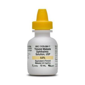 Timolol 0.5% Eye Drops 10 ml