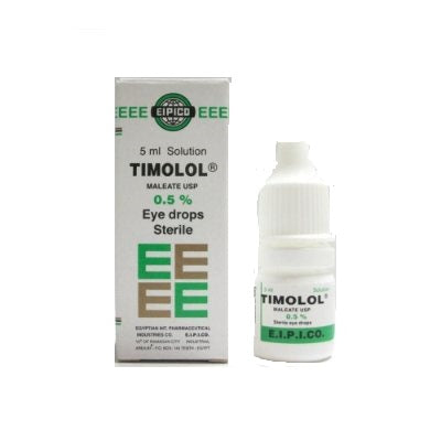 Timolol 0.5% Eye Drops 5 ml