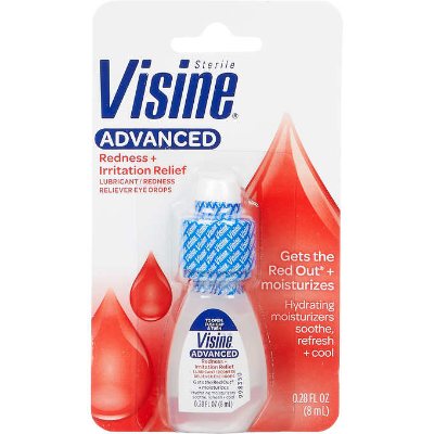 Visine Advanced Relief Eye Drops 8 ml