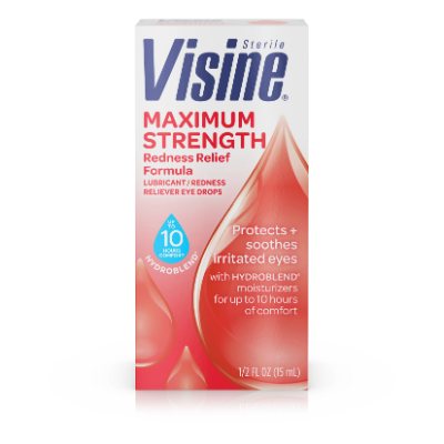 Visine Max Strength Redness Relief 15 ml