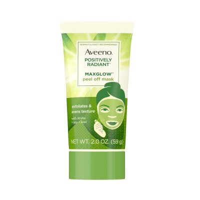 Aveeno Positively Radiant Max Glow Peel Off Mask 59 g