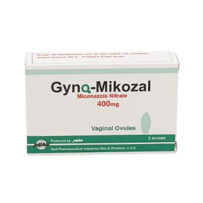 Gyno-Mikozal Vaginal Ovules 400 mg x3