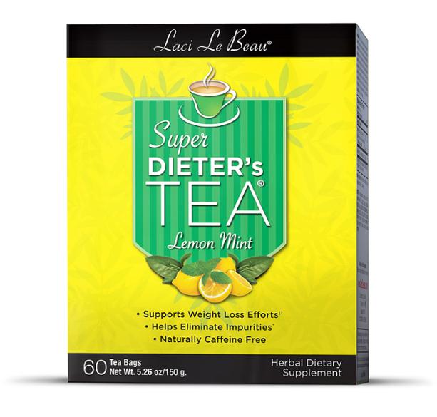 Laci Le Beau Super Diet Tea Lemon Mint 75 g x30