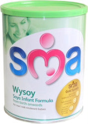 SMA Wysoy Infant Soya Milk From Birth 430 g