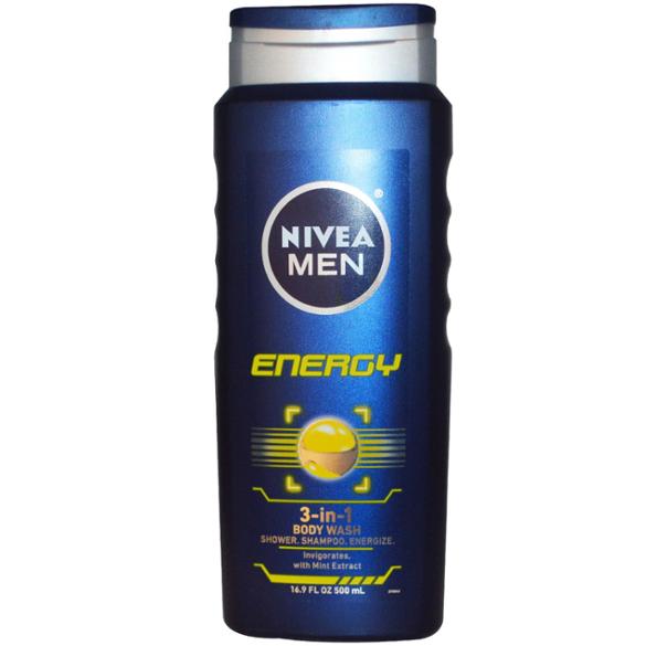 Nivea Body Wash For Men Energy 500 ml