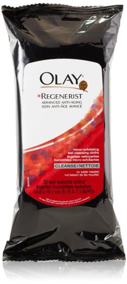 Olay Regenerist Micro-Exfoliating Wet Cleansing Cloths x30