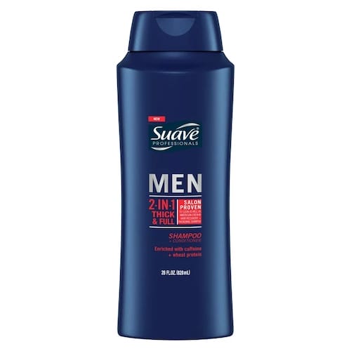 Suave 2 in 1 Shampoo & Conditioner For Men Thickening 429 ml