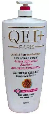 QEI+ Paris Shower Cream Shea Butter 1200 ml