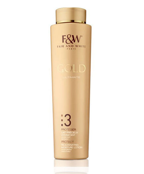 Fair & White Gold Ultimate 3 Protect Rejuvenating Moisture Lotion 500 ml