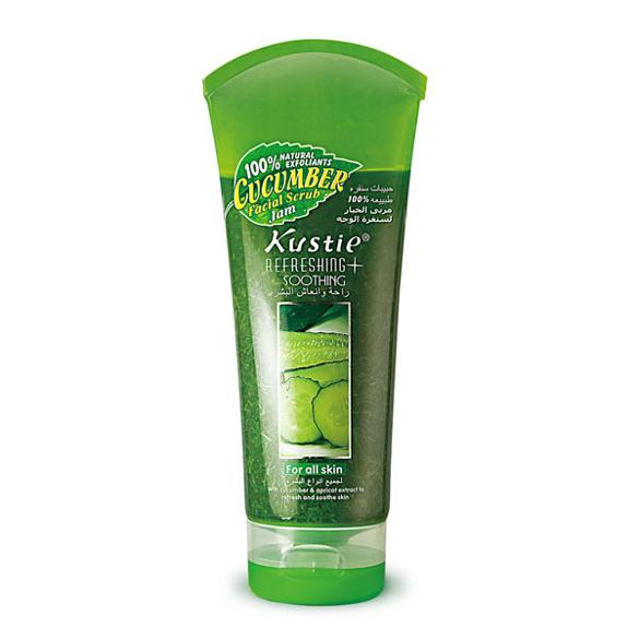 Kustie Facial Scrub Cucumber 200 ml