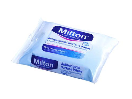 Milton Anti-Bacterial Surface Wipes x30