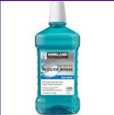 Kirkland Mouth Rinse Ice Mint 1.5 L