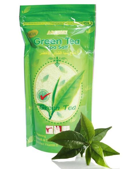 Argussy Green Tea Spa Salt 300 g