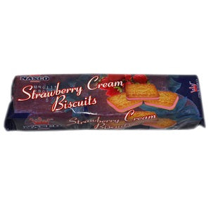 Nasco Cream Biscuits Strawberry 75 g