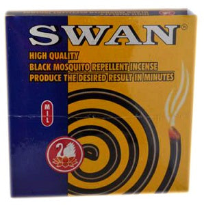 Swan High Quality Black Mosquito Repellent Incense 120 g x10