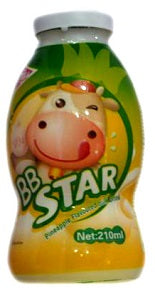 Bobo Star Milk Drink Pineapple 18 cl