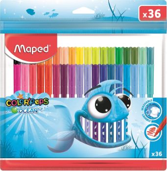 Maped Felt Tips Ocean Pulse x36