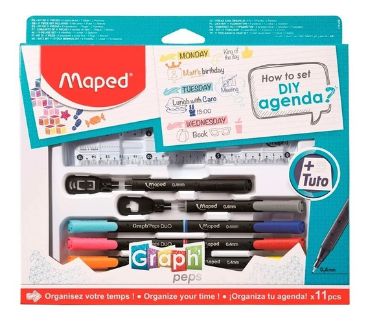 Maped How To DIY Agenda Box x11