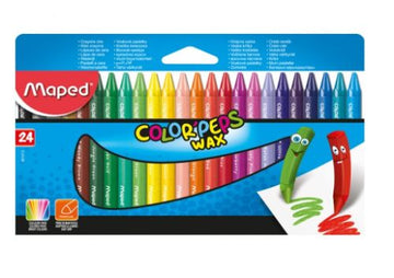  Bic Plastidecor Assorted Colored Crayons (Pack of 18) : Toys &  Games