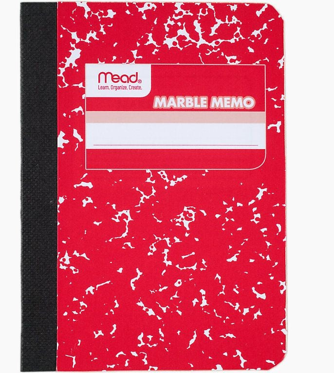 Mead Square Deal Memo Book Colour